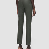 Pantalon Coleman Long en cuir stretch 