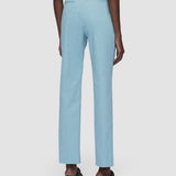Blue Coleman Long Light Cotton Stretch Trousers - Joseph