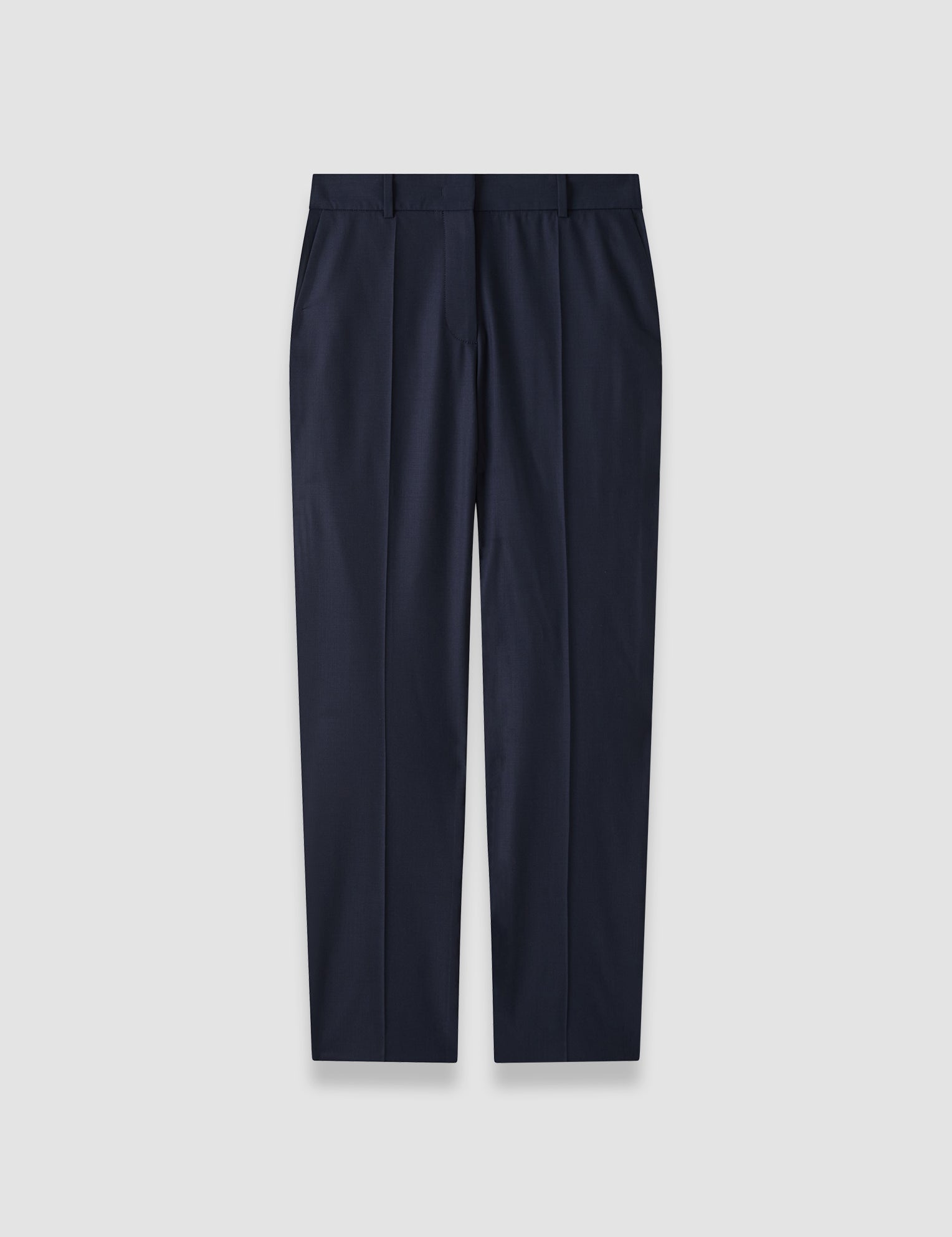 Blue Coleman Long Wool Tailoring Stretch Trousers - Joseph