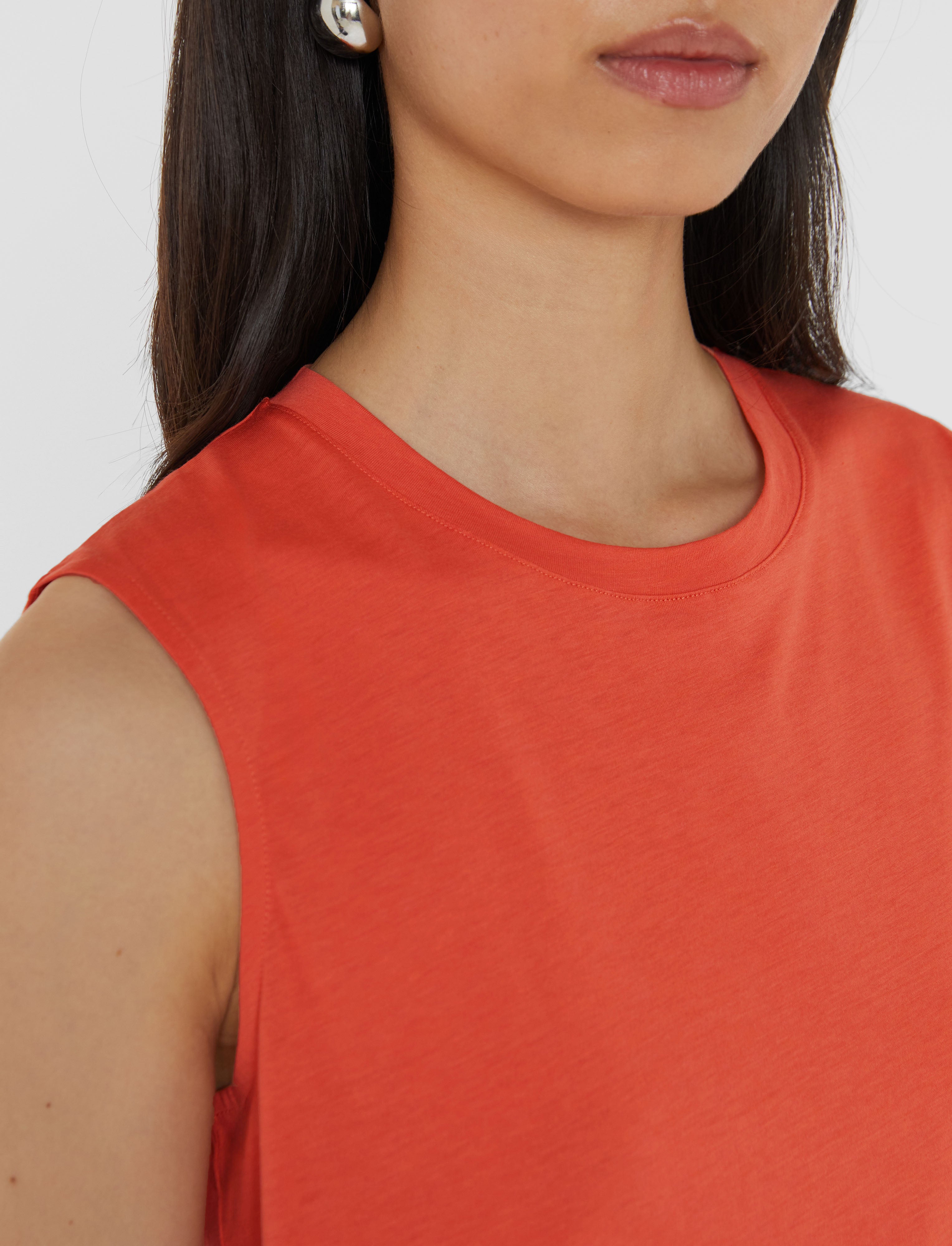 orange-debardeur-en-jersey-de-coton-et-soie-JOSEPH
