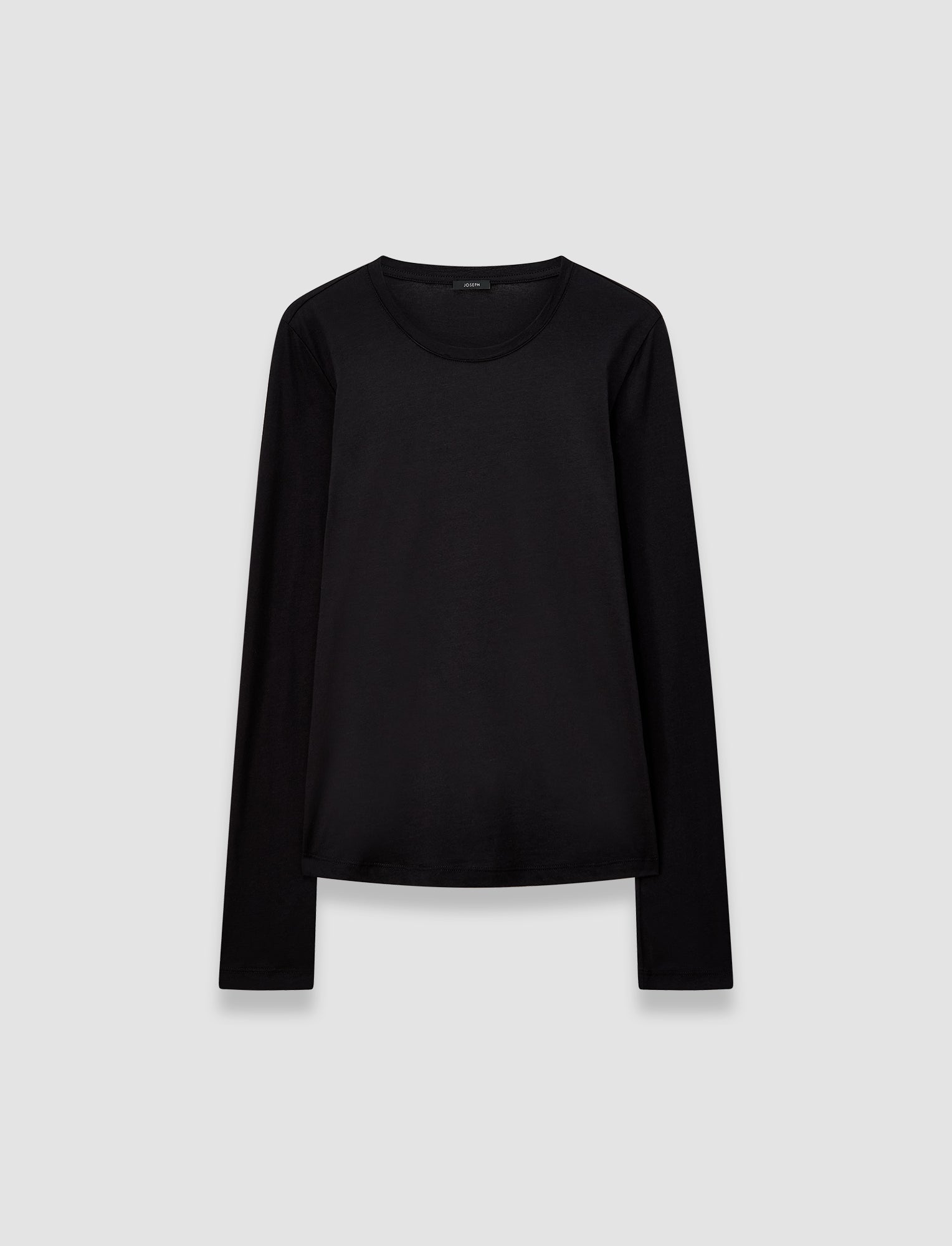 black-cotton-silk-jersey-long-sleeve-t-shirt-JOSEPH