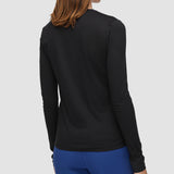 Cotton Silk Jersey Long Sleeve T-Shirt