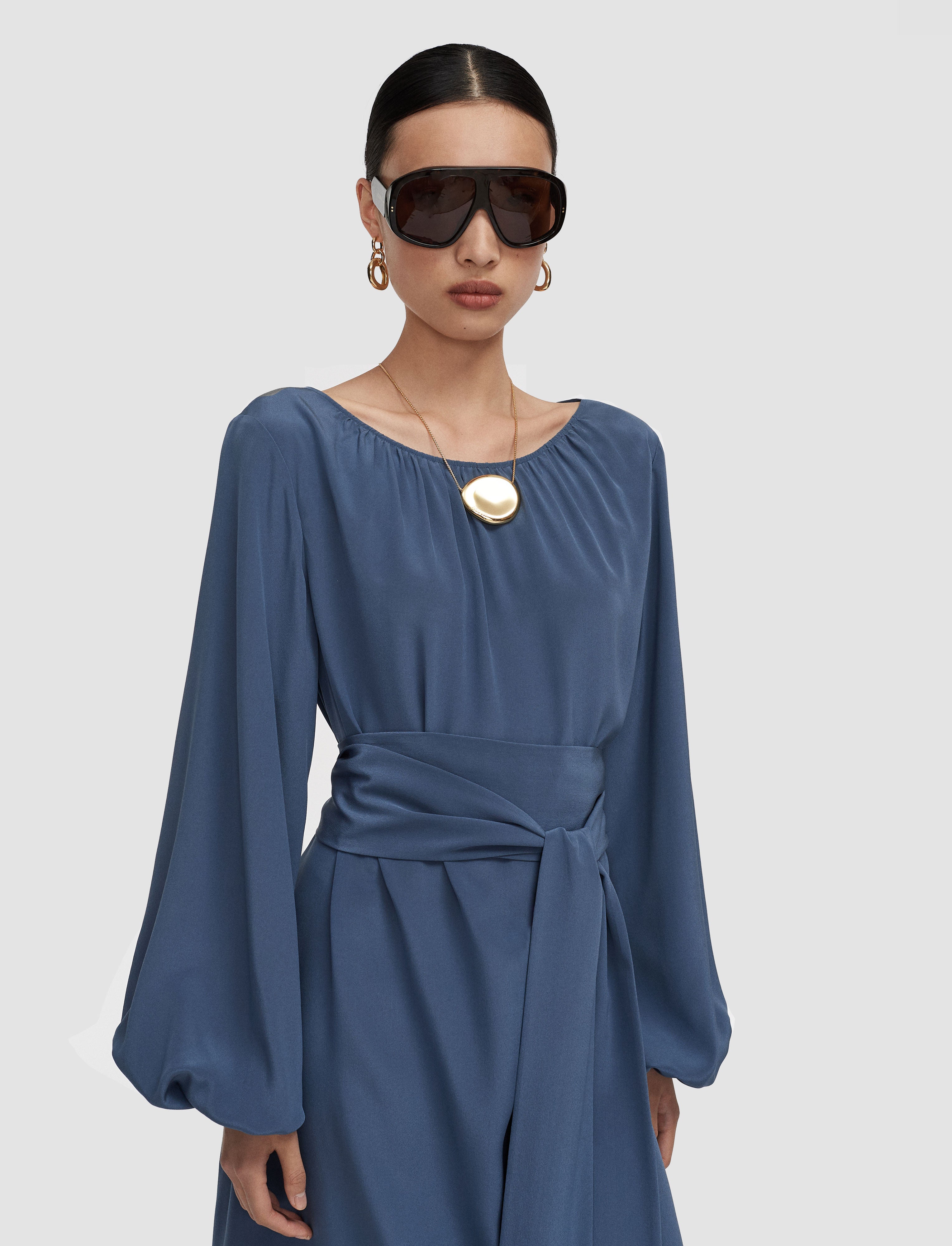 blue-cupid-crepe-de-soie-silk-dress-JOSEPH