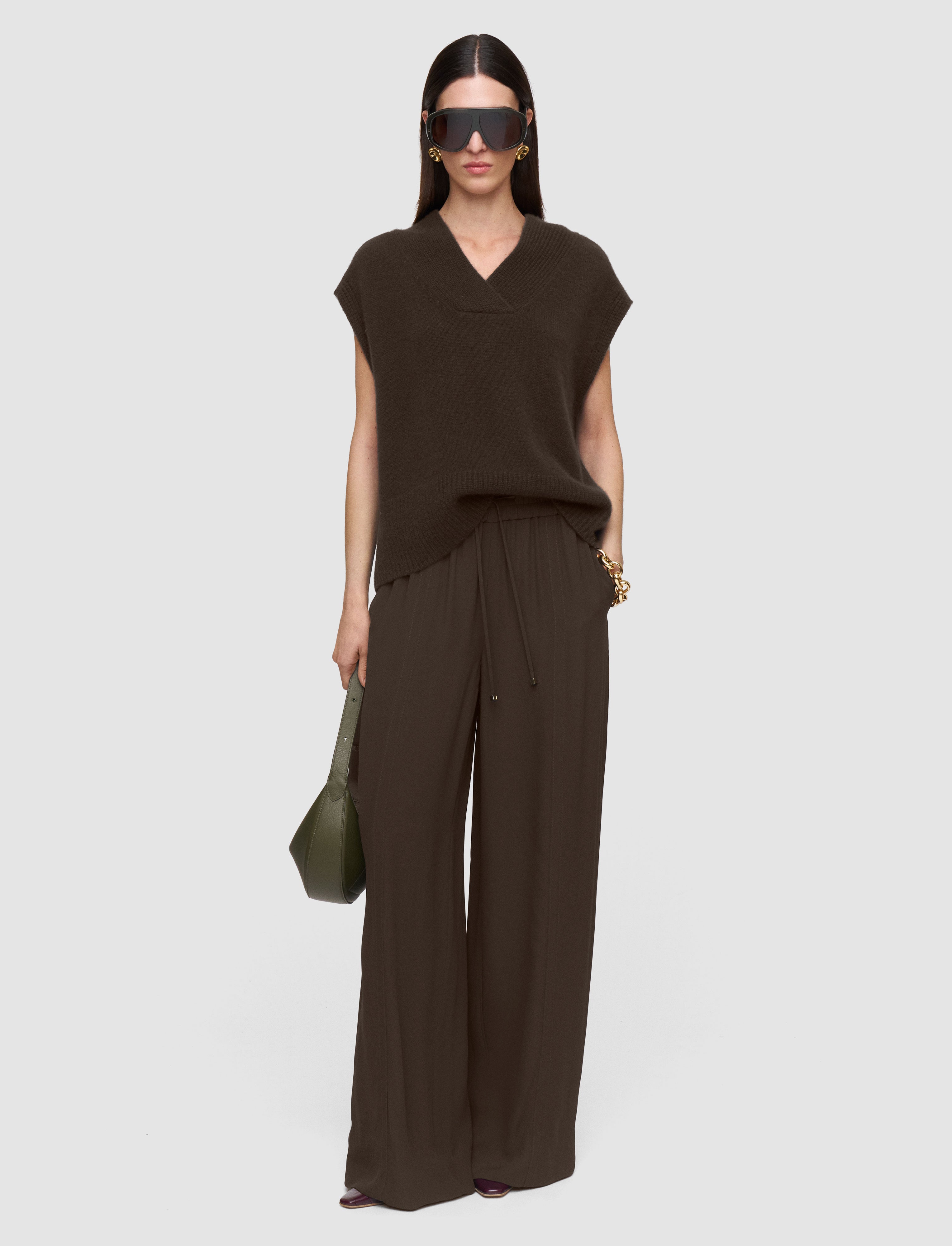 brown-dee-crepe-trousers-JOSEPH