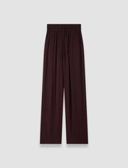 Purple Dee Crepe Trousers - Joseph