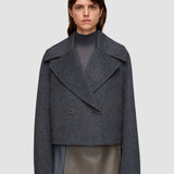 Grey Delano Double Face Cashmere Jacket - Joseph