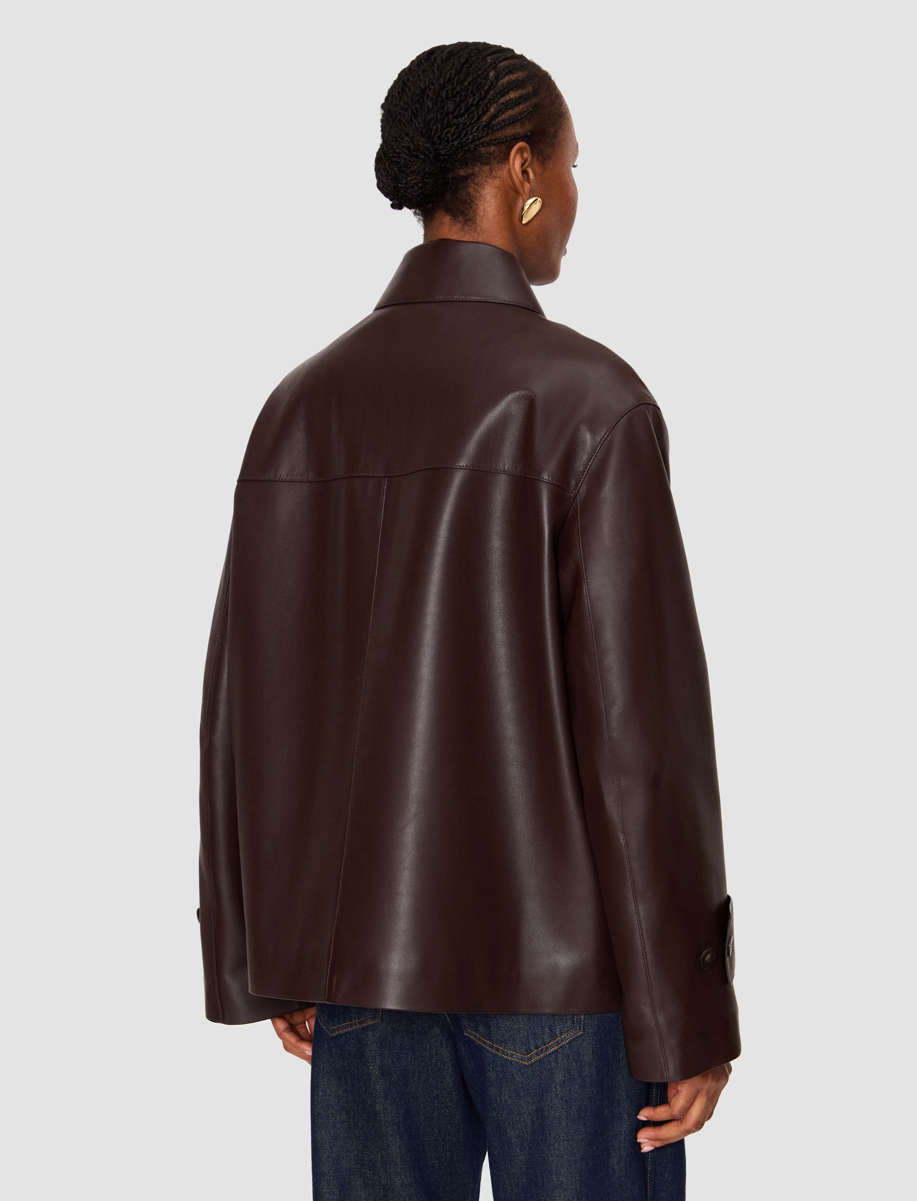 brown-delia-soft-nappa-jacket-JOSEPH