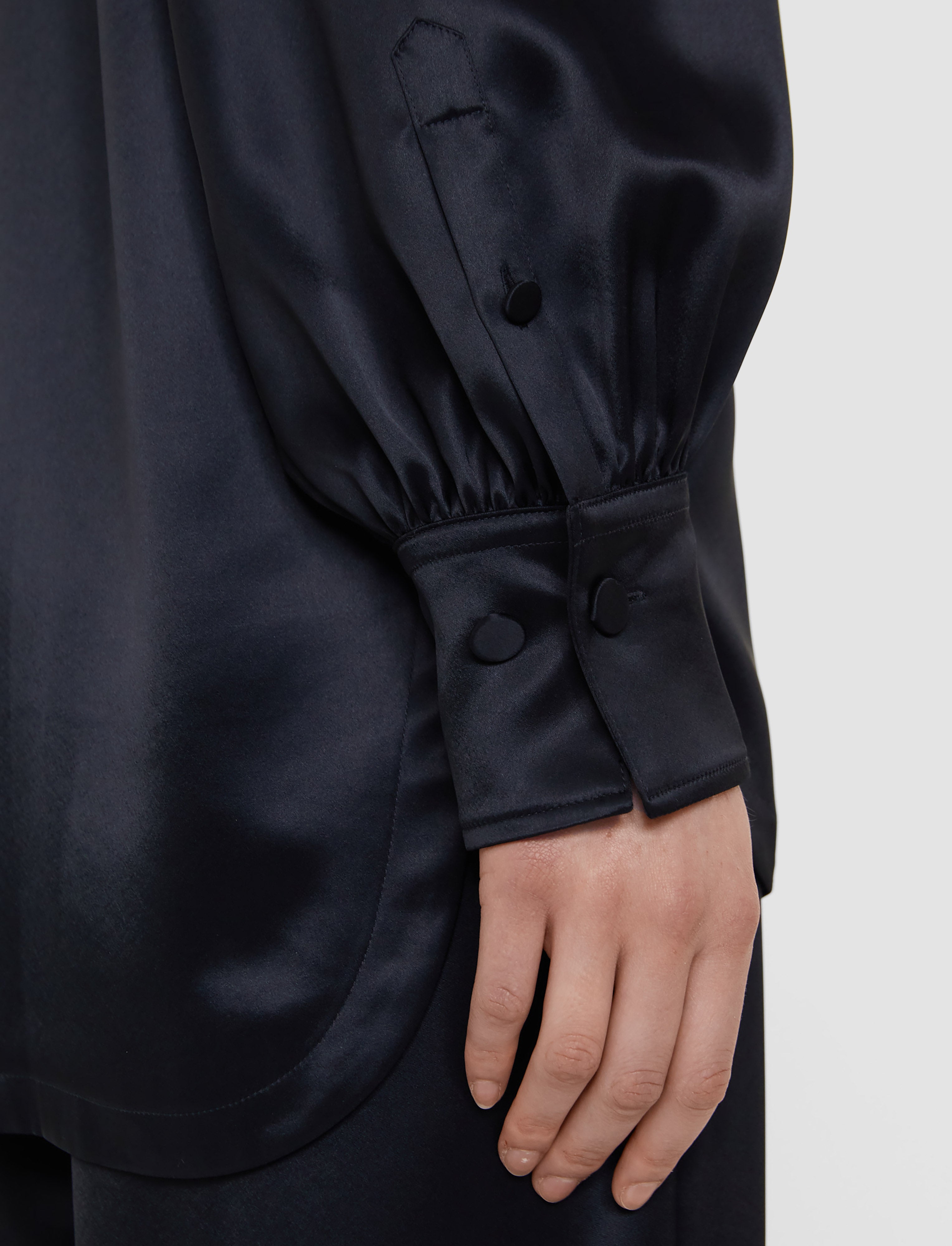 black-dieu-double-satin-blouse-JOSEPH