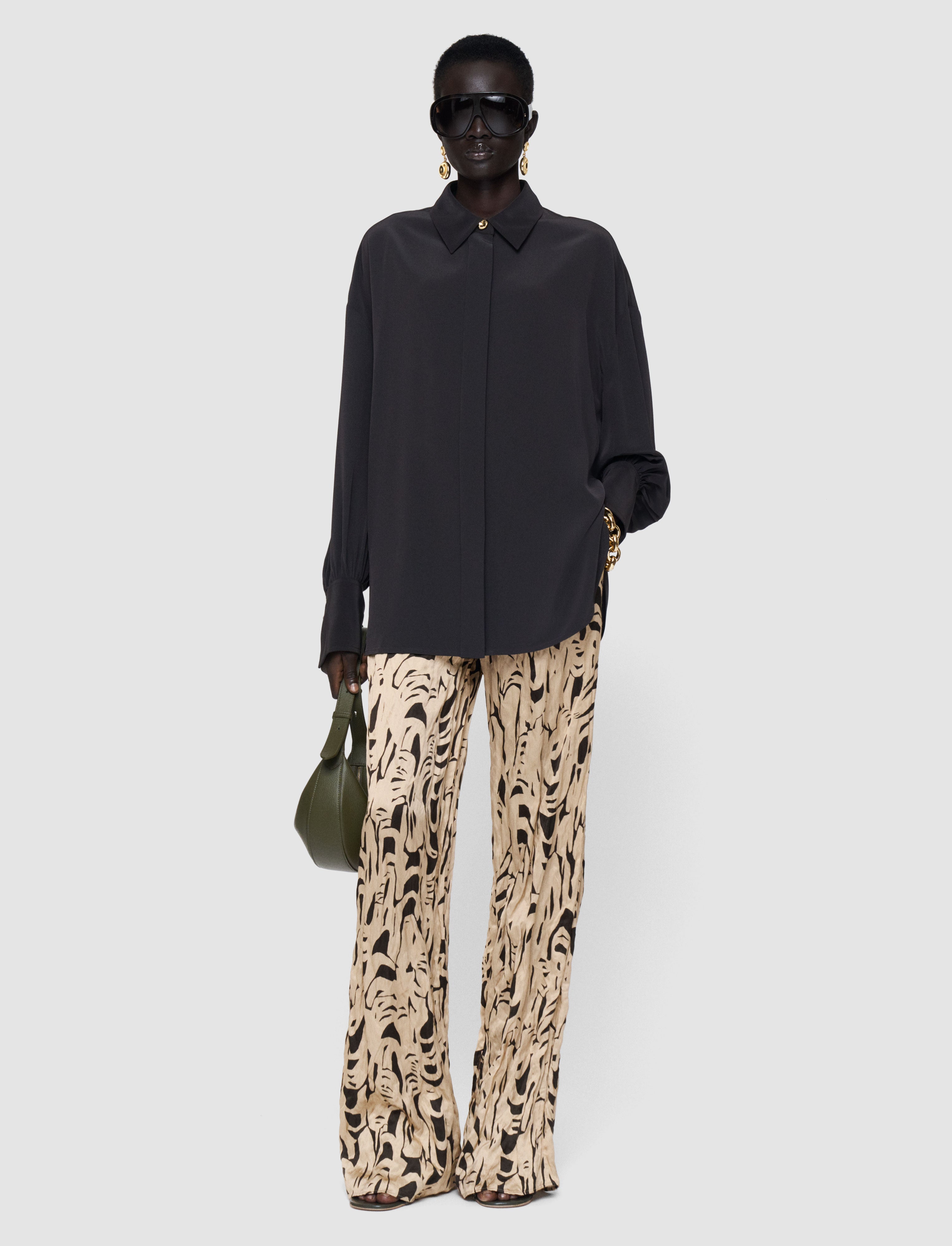 multicolore-pantalon-dijon-imprime-en-crepe-froisse-JOSEPH