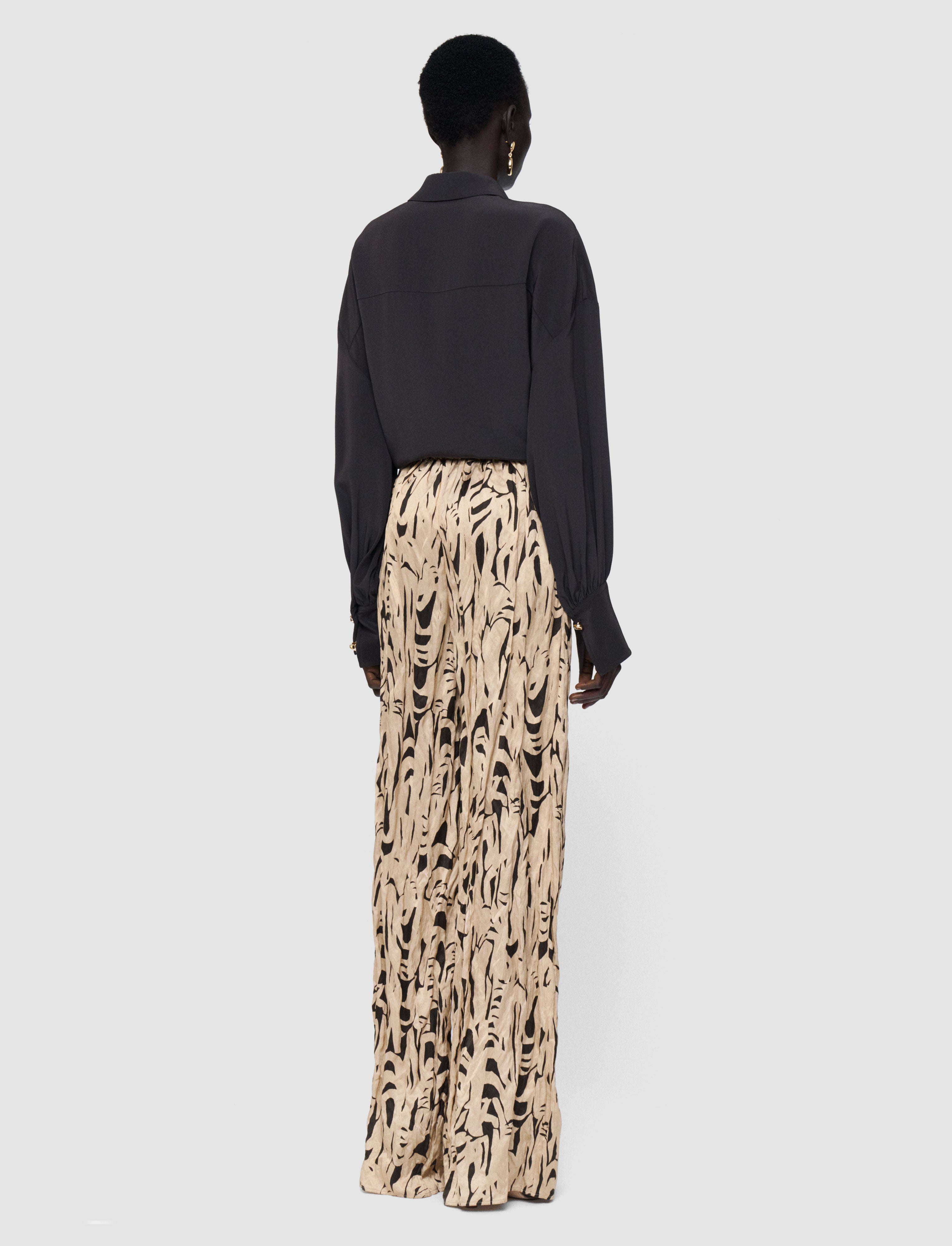 multicolore-pantalon-dijon-imprime-en-crepe-froisse-JOSEPH