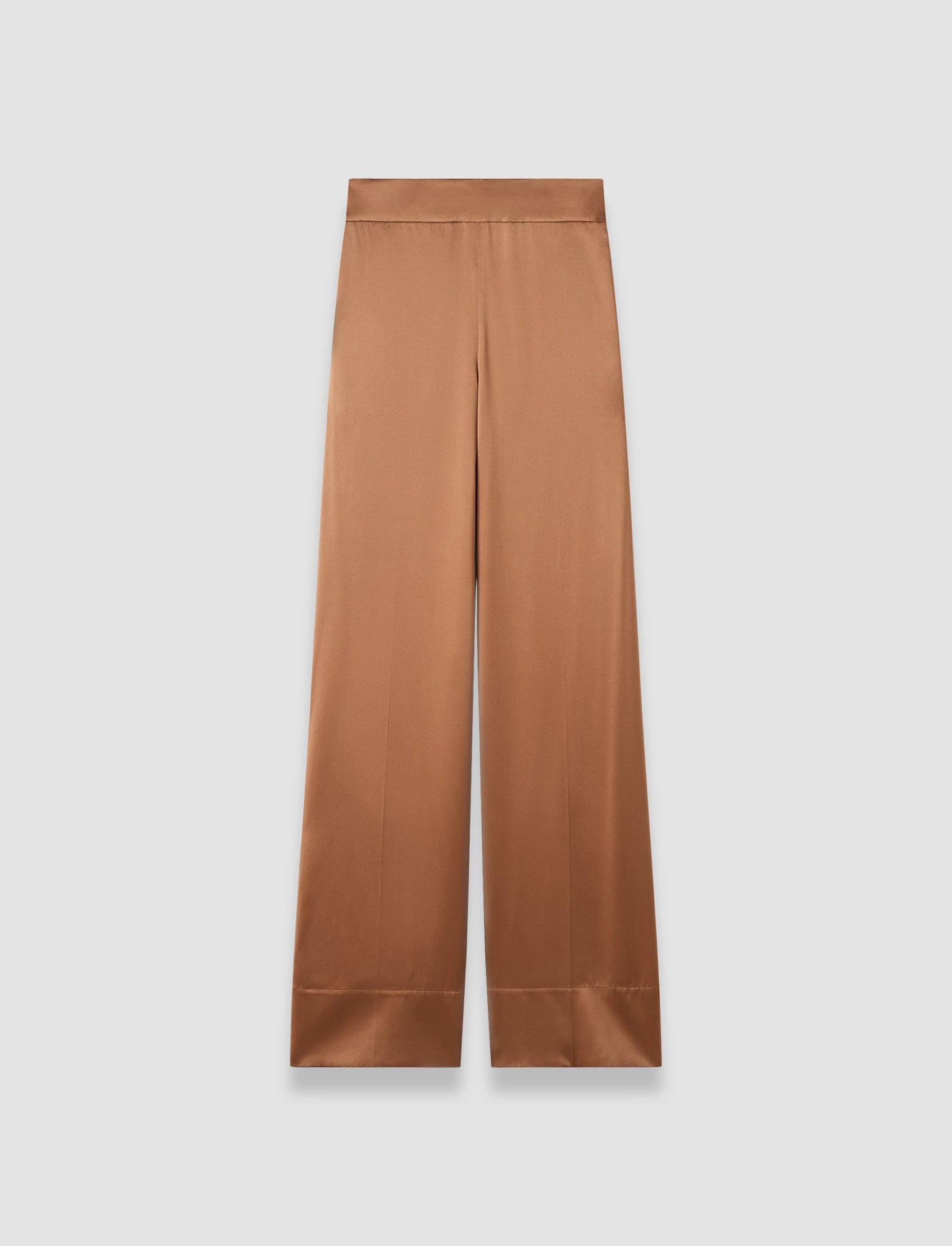 brown-dijon-silk-satin-trousers-JOSEPH