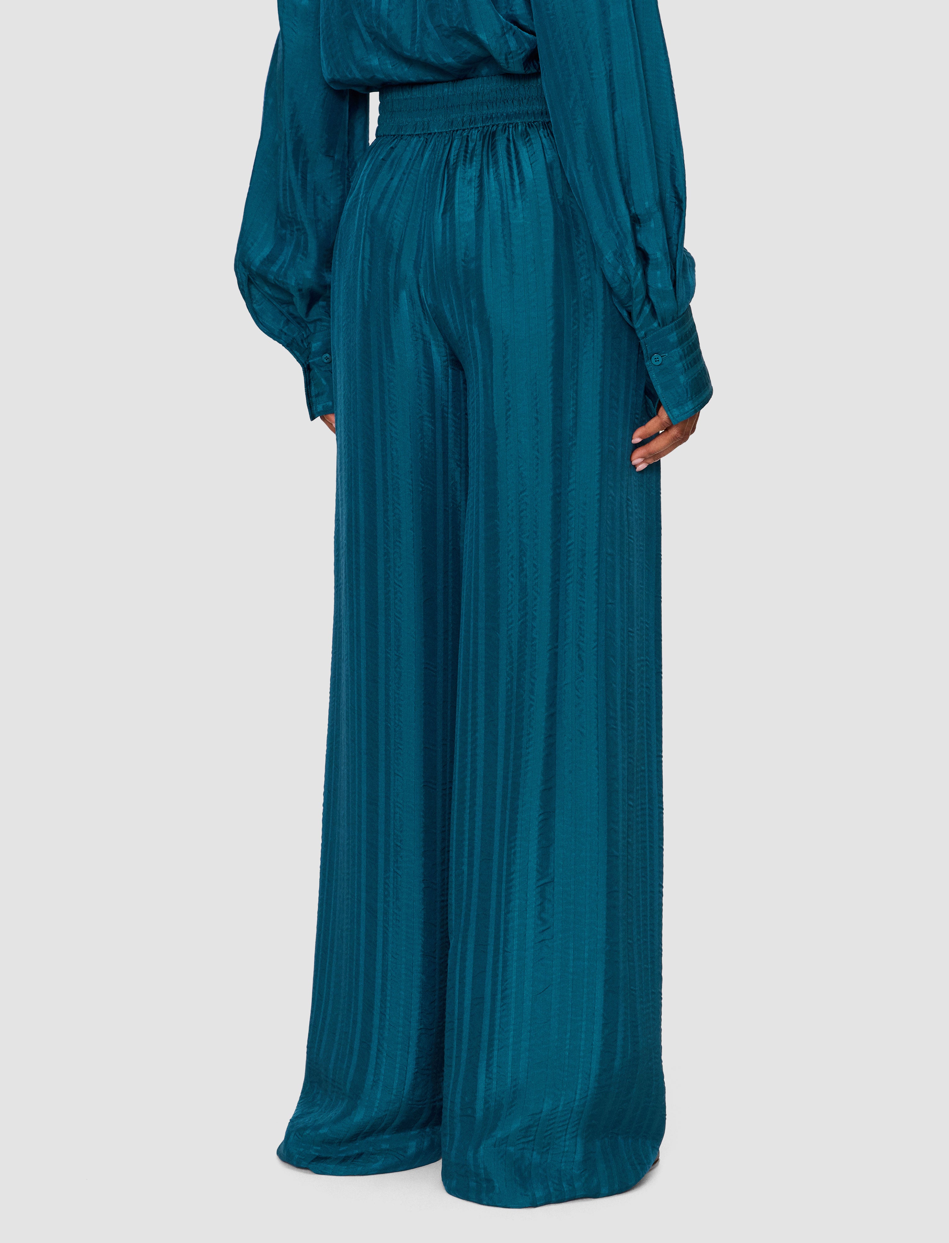 blue-dijon-silk-stripe-trousers-JOSEPH