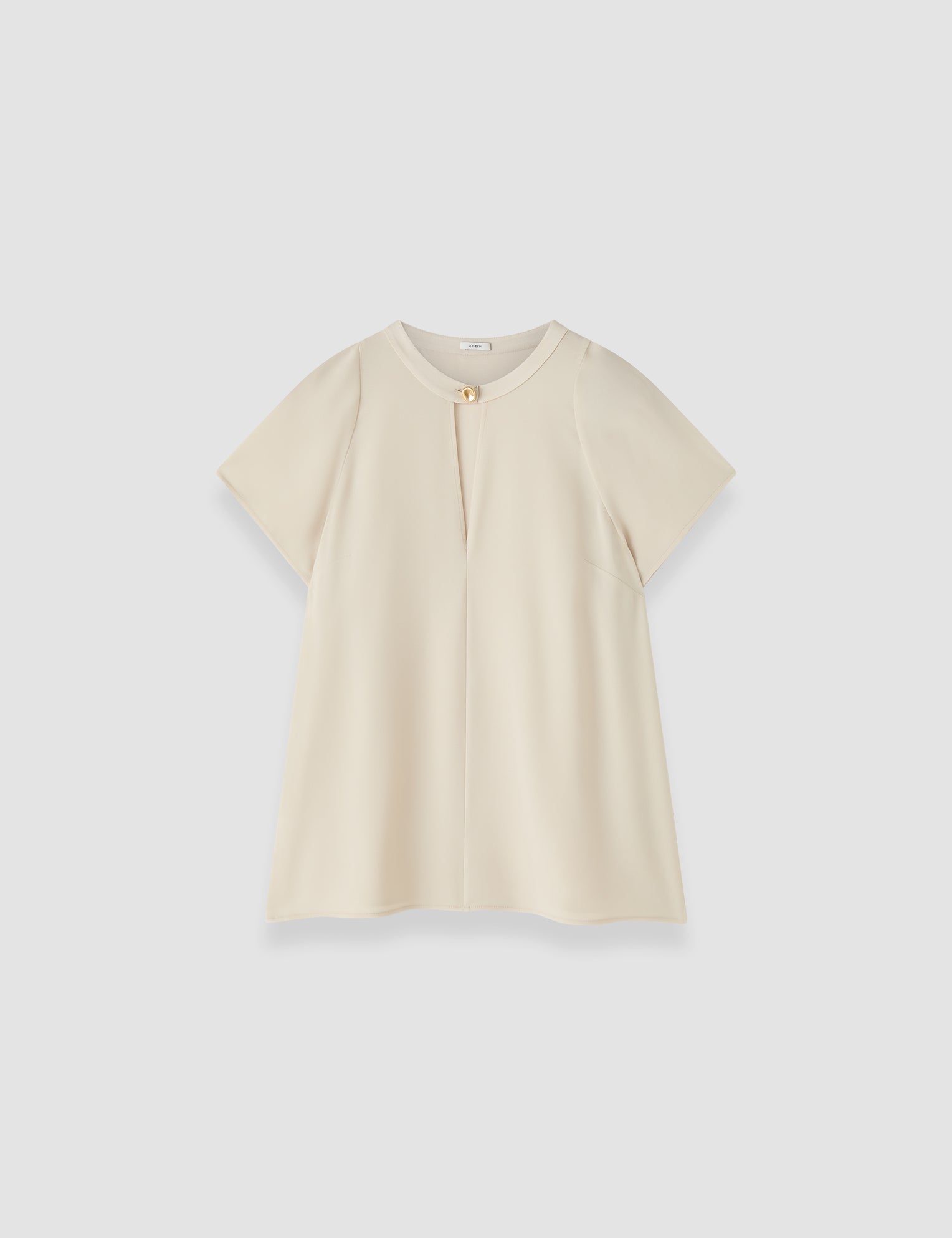 Beige Donna Crepe Top - Joseph