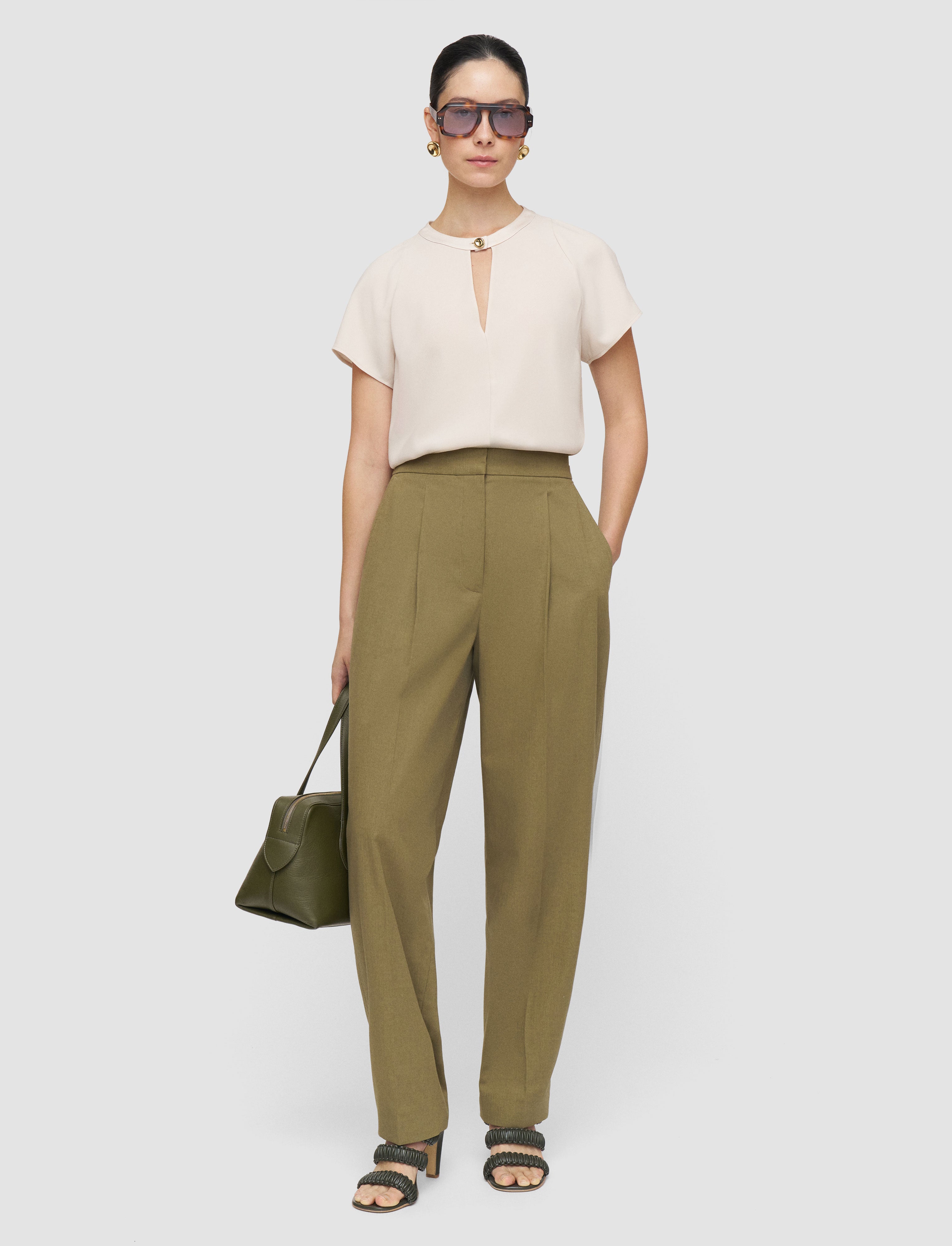 beige-donna-crepe-top-JOSEPH