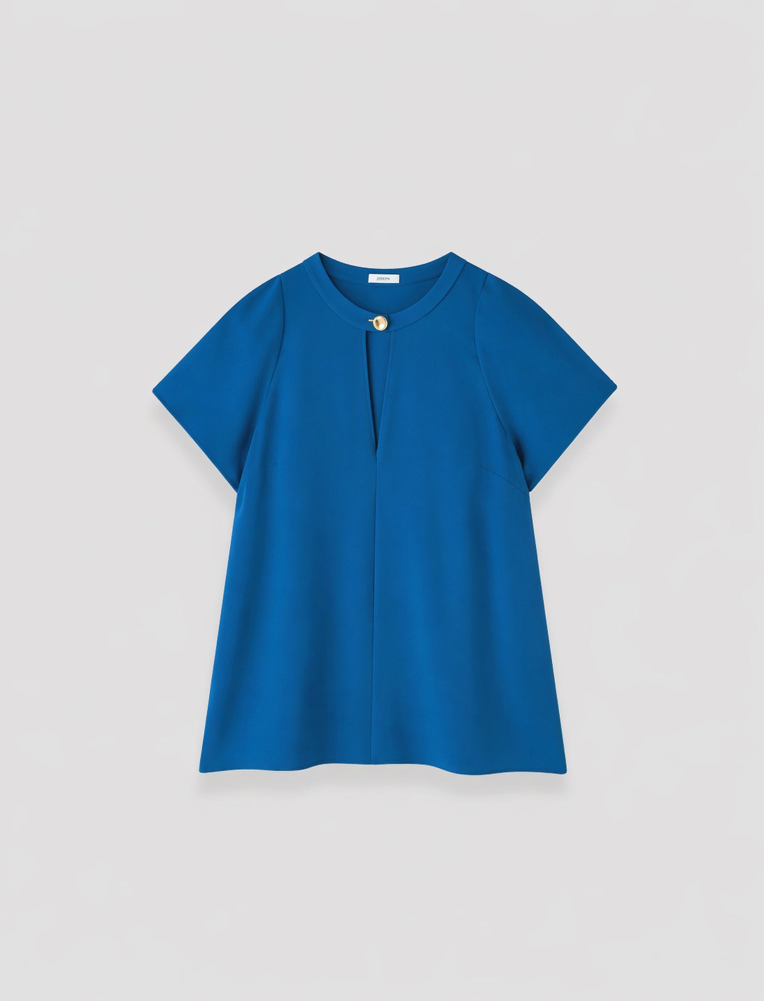 bleu-top-donna-en-crepe-JOSEPH