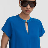 Top Donna en crêpe 