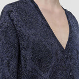 Blue Doris Lurex Snake Knit Knitwear - Joseph