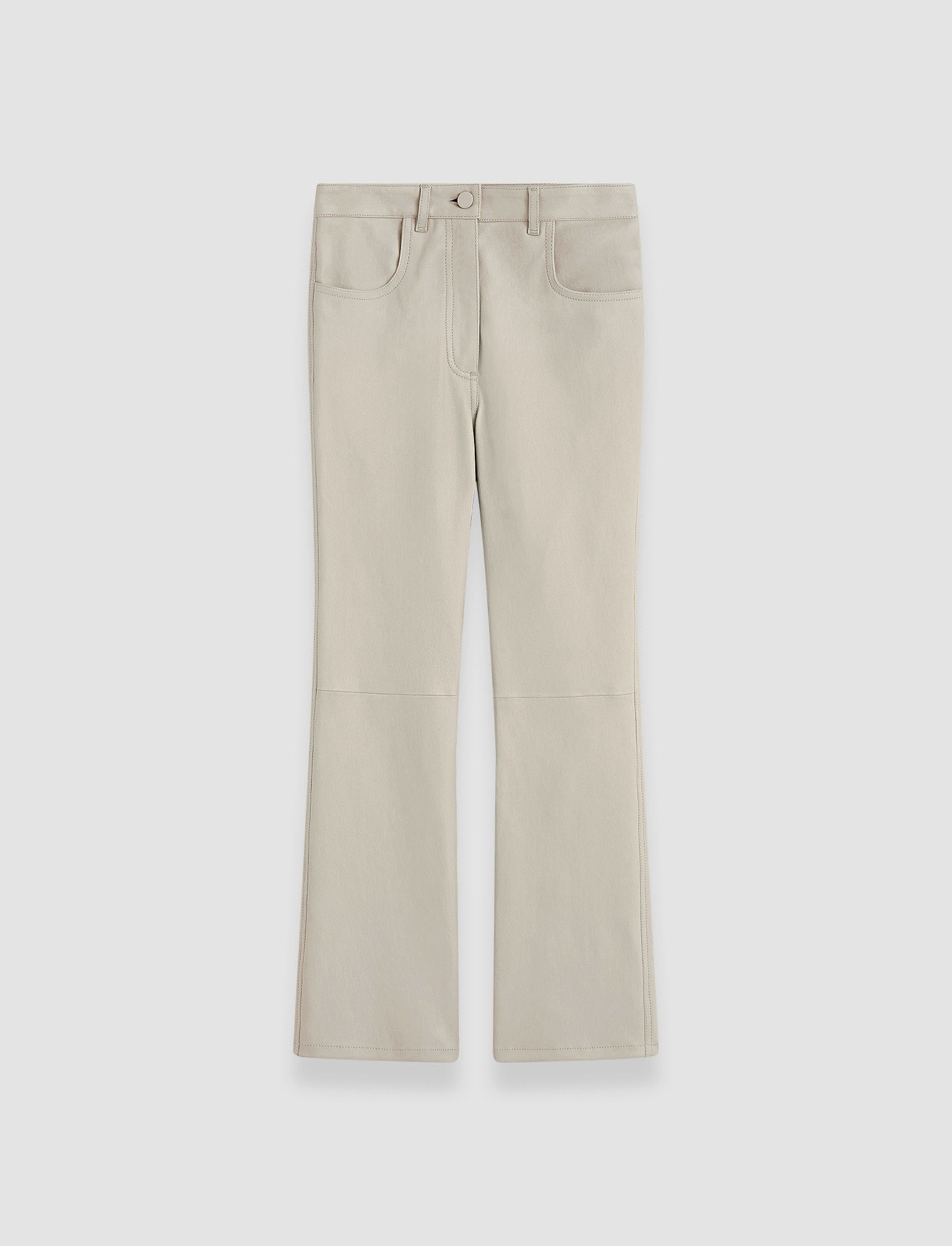beige-duke-leather-stretch-trousers-JOSEPH