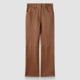 Duke Leather Stretch Trousers
