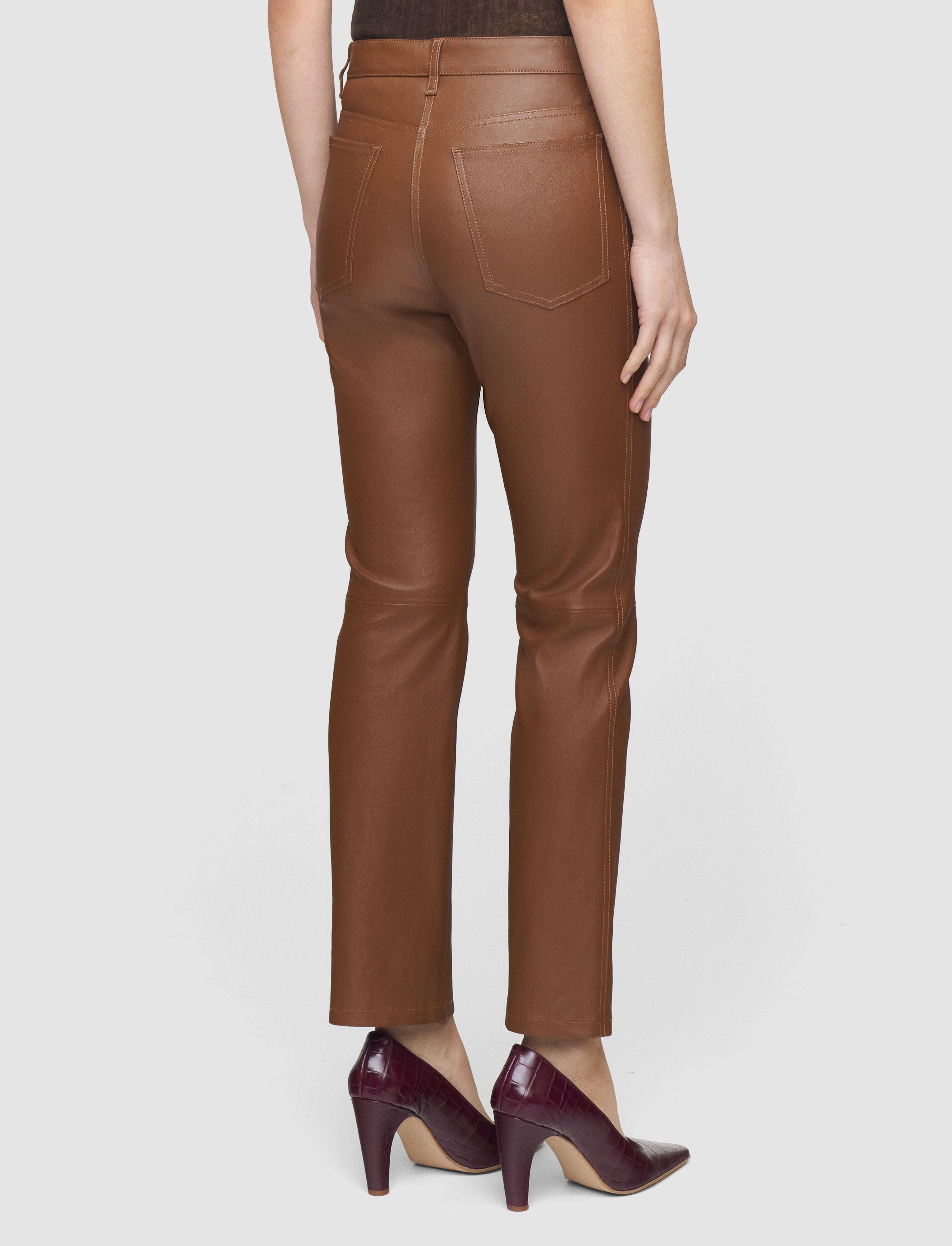brown-duke-leather-stretch-trousers-JOSEPH