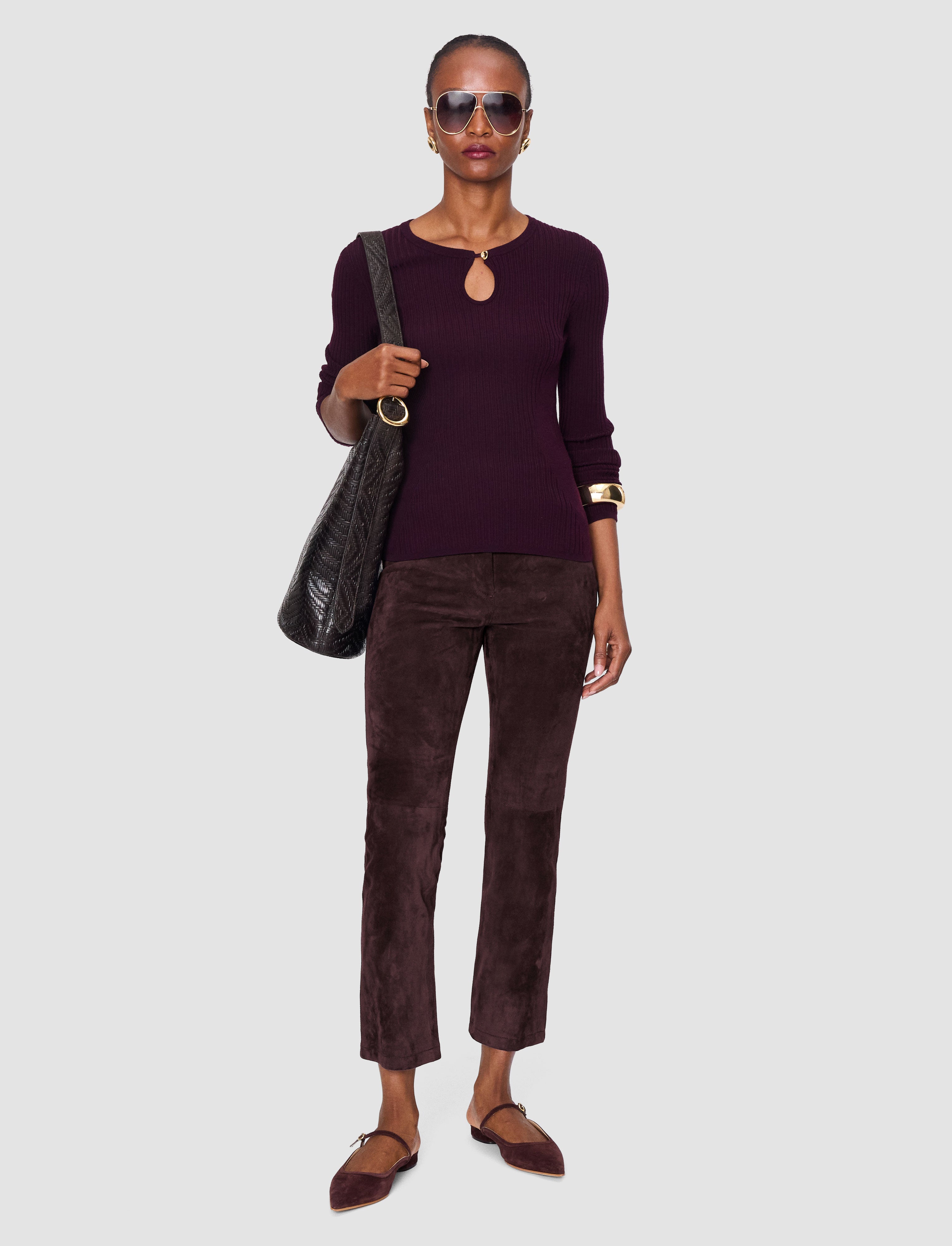 purple-duke-suede-stretch-trousers-JOSEPH