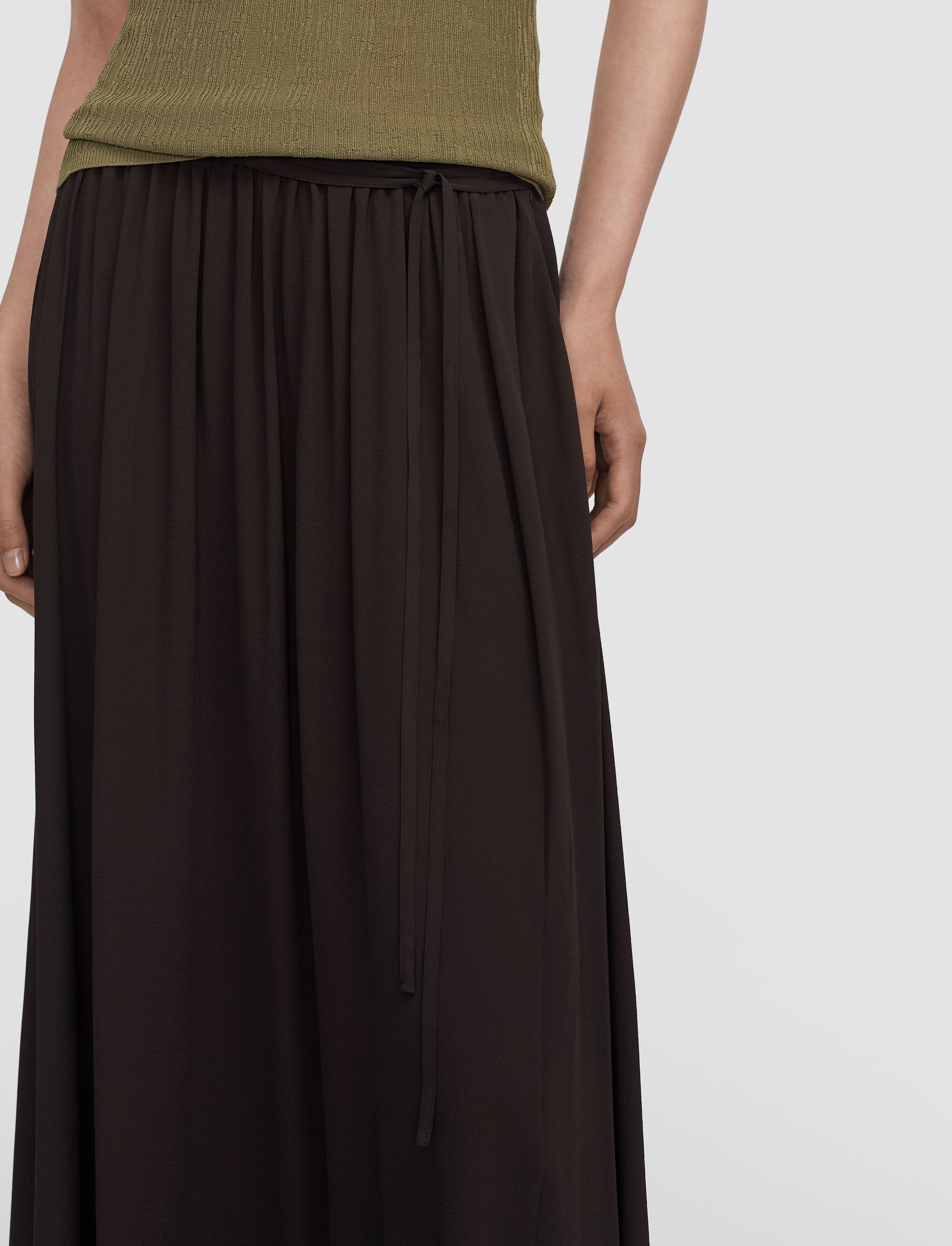 marron-jupe-elba-en-crepe-melange-de-soie-JOSEPH