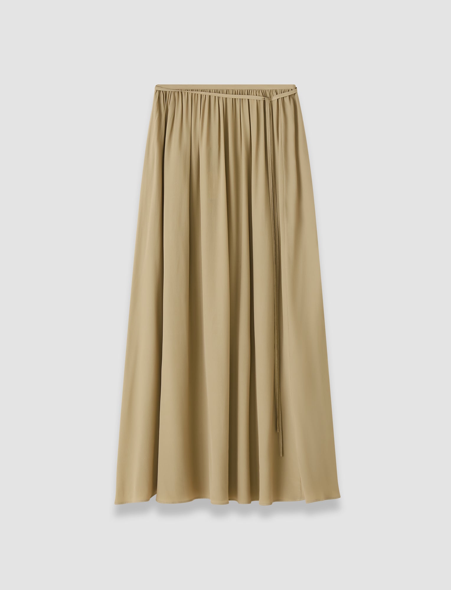 green-elba-silk-blend-crepe-skirt-JOSEPH