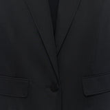 Black Elias Cotton Linen Jacket - Joseph