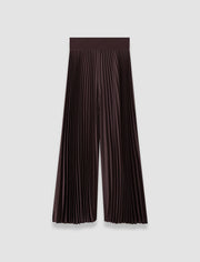 Purple Ella Knit Weave Plissé Trousers - Joseph