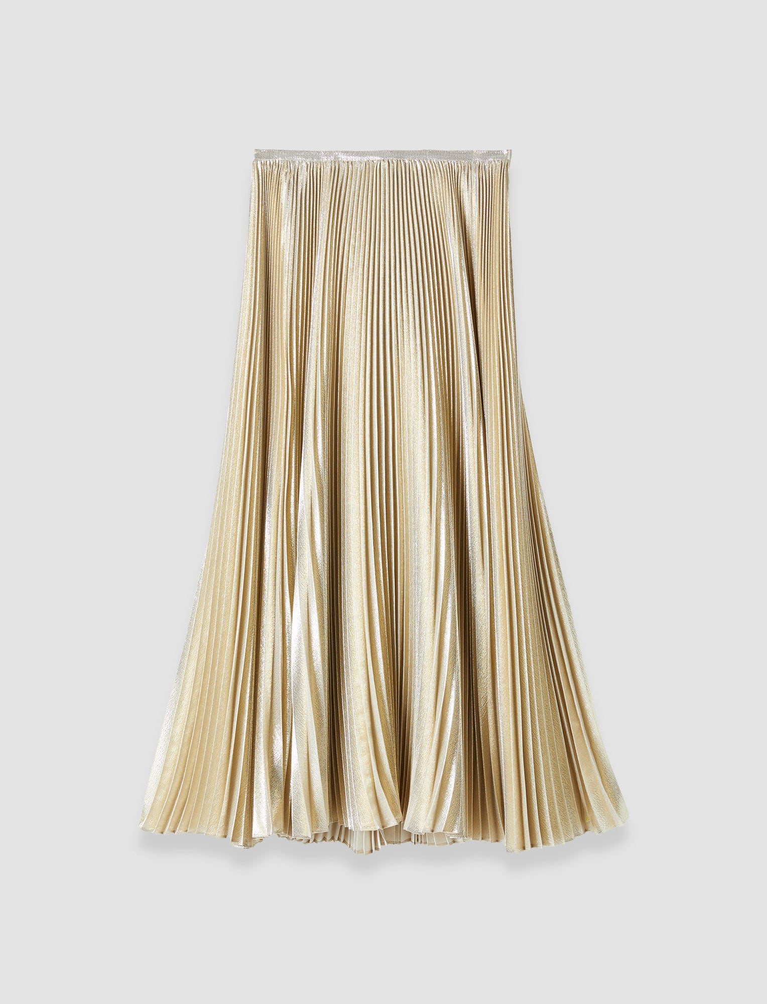 gold-jupe-en-soie-lamee-JOSEPH