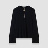 Fabiola Fluid Jersey Blouse