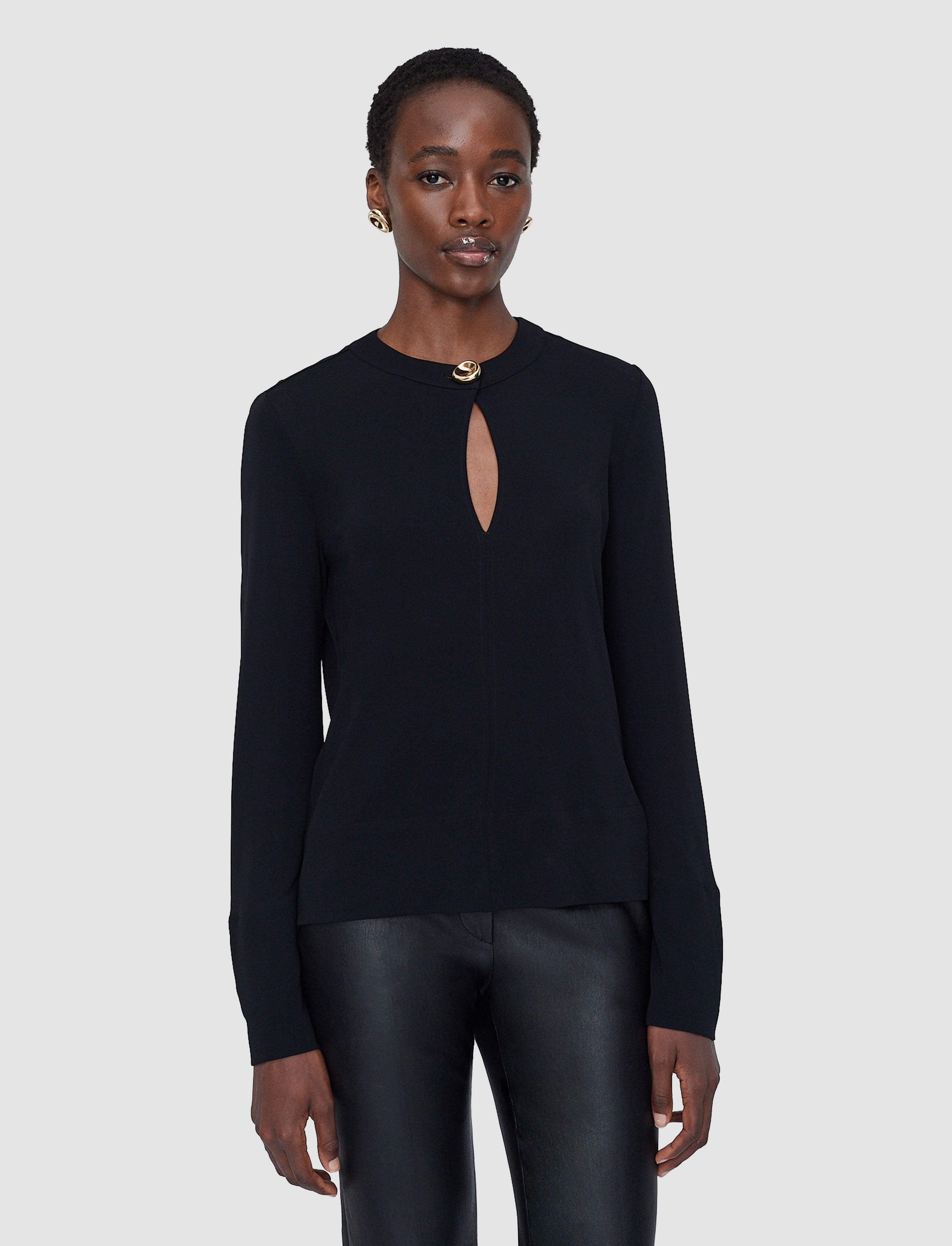 black-fabiola-fluid-jersey-blouse-JOSEPH