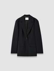 Black Fallon Comfort Cady Jacket - Joseph