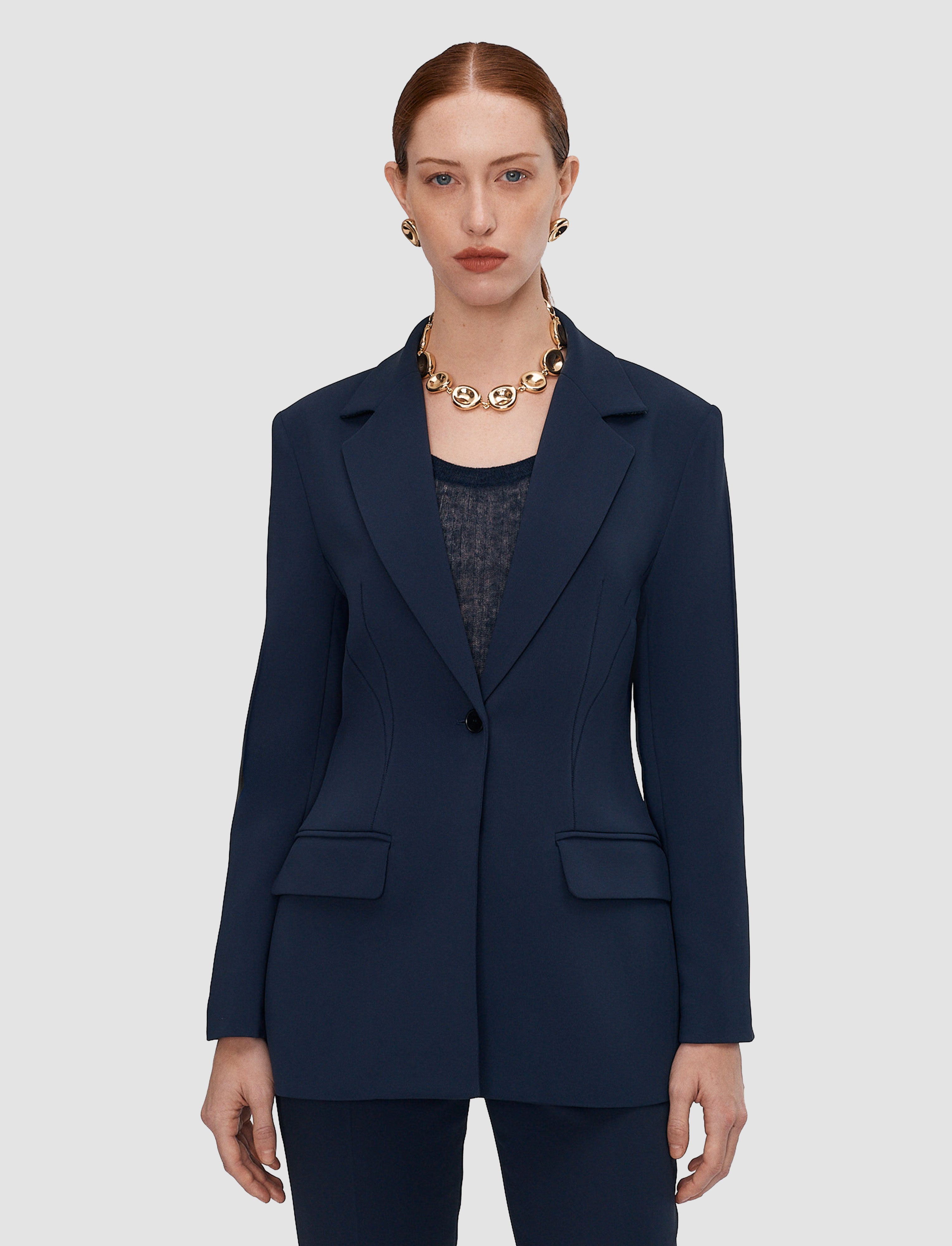 bleu-veste-fallon-en-cady-confort-JOSEPH