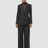 Veste Fallon en laine texturée 