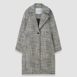 Florent Crosshatch Virgin Wool Coat
