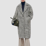 Florent Crosshatch Virgin Wool Coat