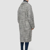 Florent Crosshatch Virgin Wool Coat