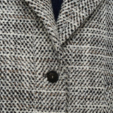 Florent Crosshatch Virgin Wool Coat