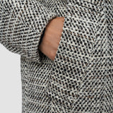 Florent Crosshatch Virgin Wool Coat