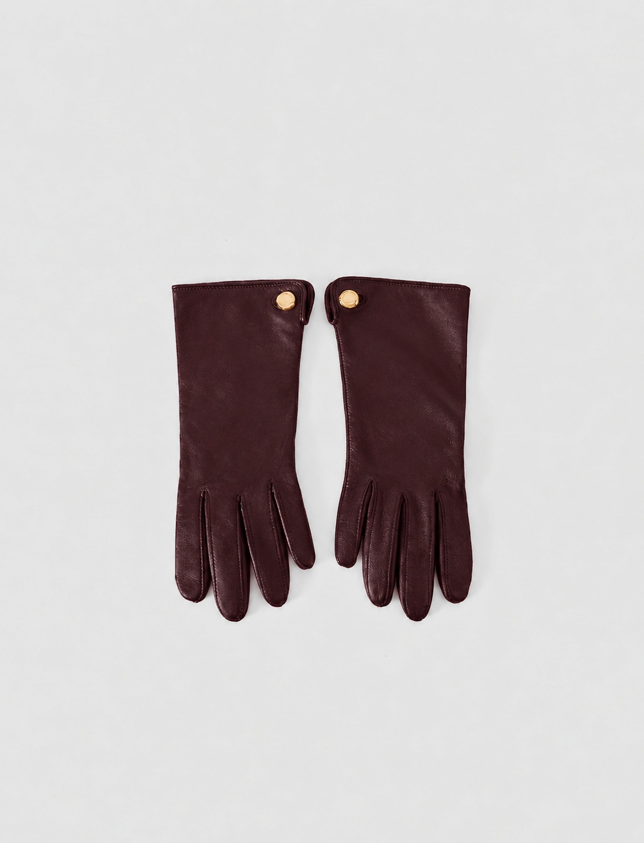 red-florie-leather-gloves-JOSEPH