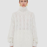 Fortin Cable Mohair Jumper XS - Joseph