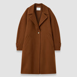 Brown Franco Double Face Cashmere Coat - Joseph