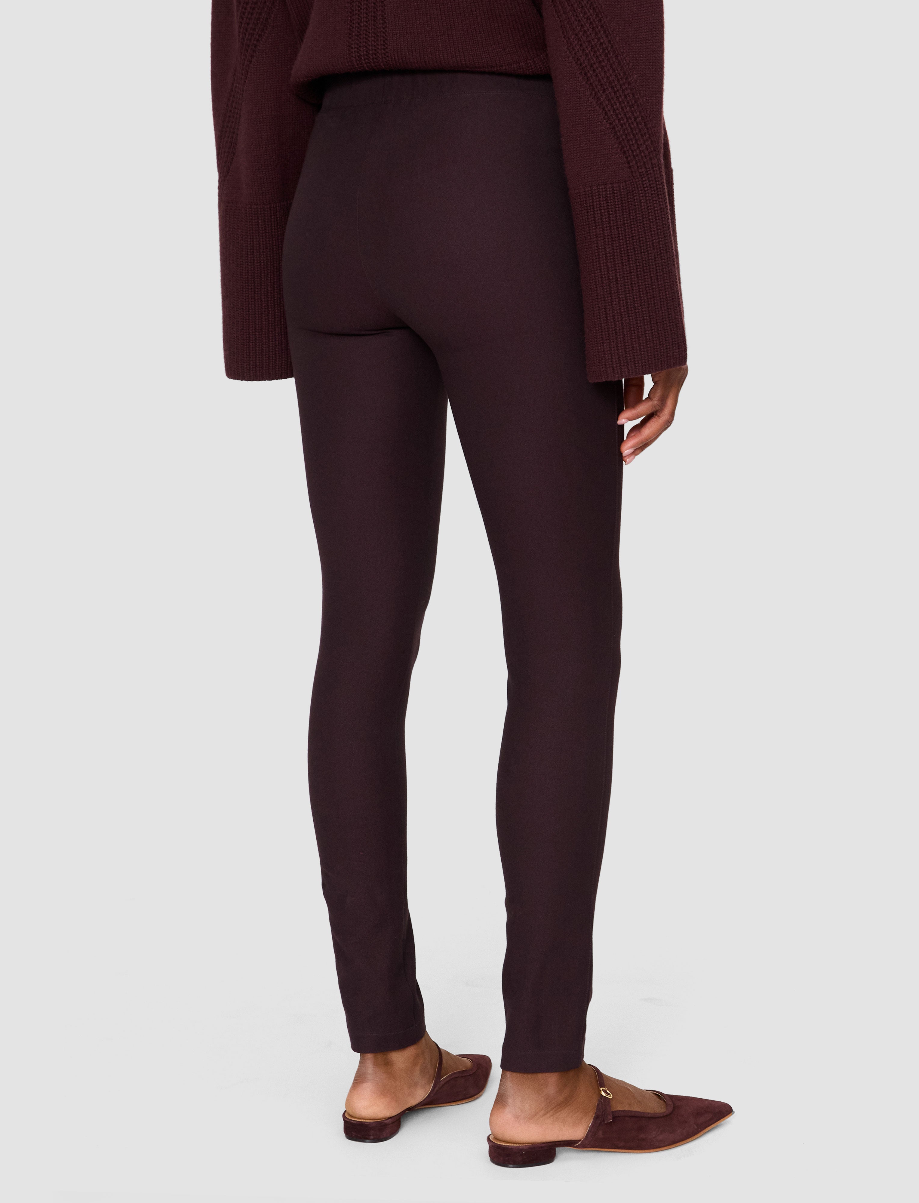 purple-gabardine-stretch-leggings-JOSEPH