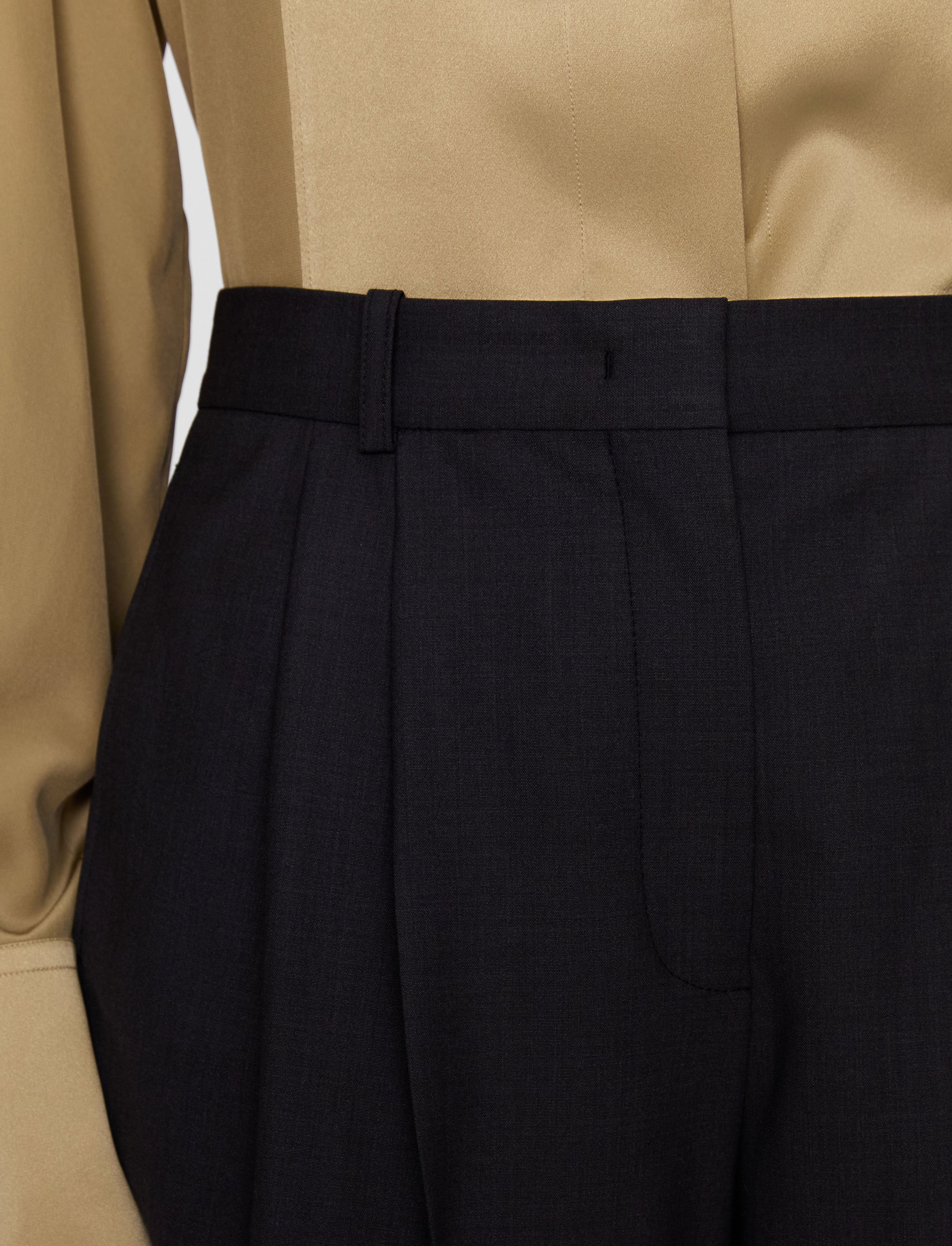 gris-short-long-gabbie-en-laine-tailoring-JOSEPH