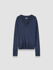 Blue Gallow Superfine Silk Jumper - Joseph