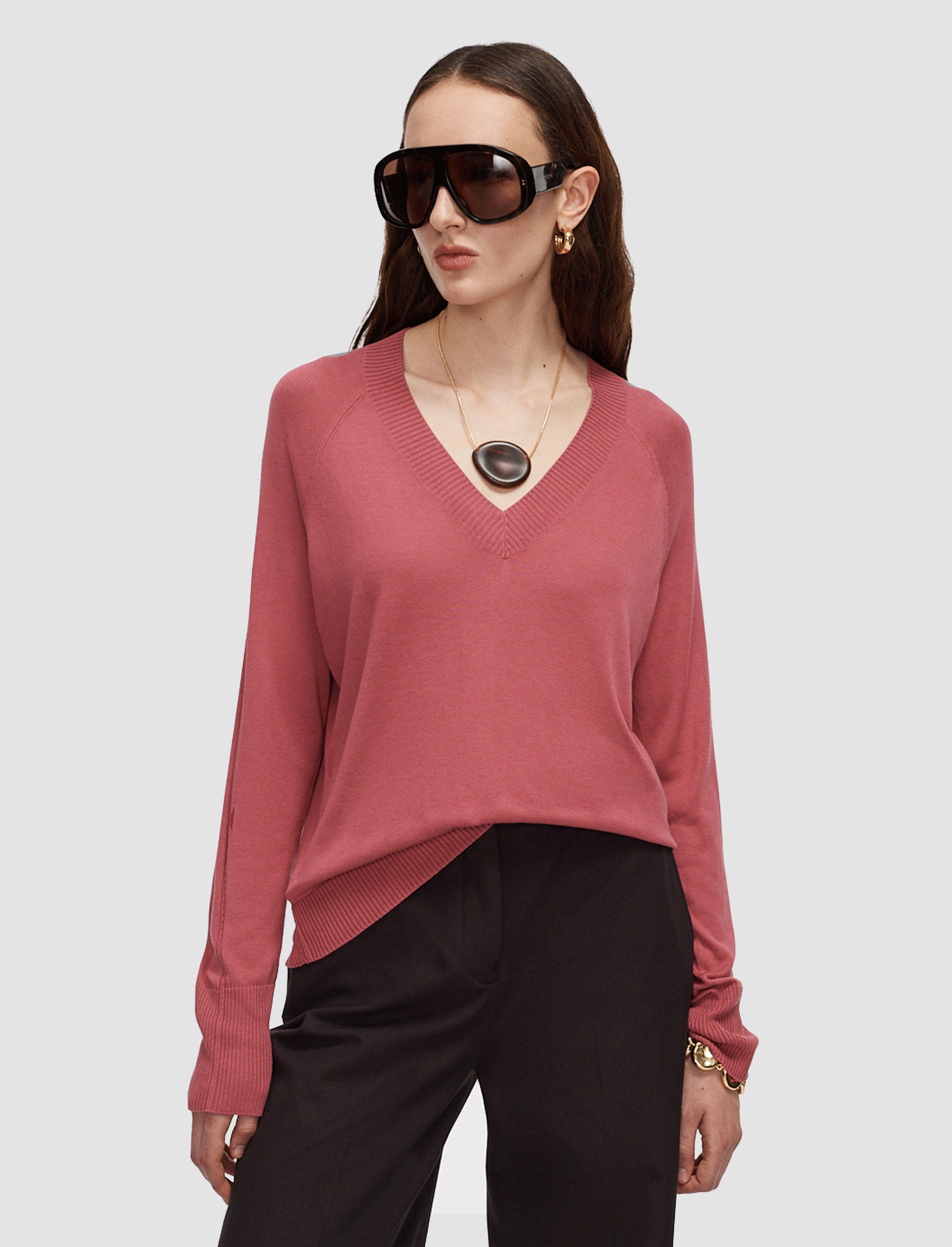 pink-gallow-superfine-silk-jumper-JOSEPH