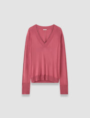 Pink Gallow Superfine Silk Jumper - Joseph