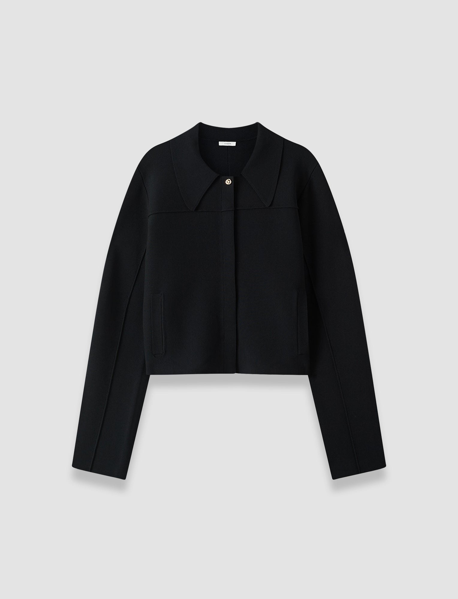 black-gare-compact-milano-knit-jacket-JOSEPH
