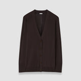 Brown Gladi Silk Knit Cardigan - Joseph